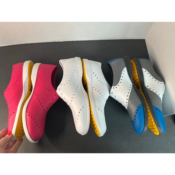 NWOT BIION Various Spikeless EVA Slip On Breathable GOLF Comfort Shoes W8, M6 - Picture 2 of 9